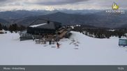 Archived webcam image showing Kreischberg Mountain: Top Station Orange Sixpack on 12 Mar 2026 at 15:10