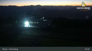 Archived webcam image showing Kreischberg Mountain: Top Station Orange Sixpack on 19 Jun 2026 at 03:45