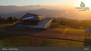 Archived webcam image showing Kreischberg Mountain: Top Station Orange Sixpack on 19 Jun 2026 at 05:45