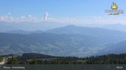 Archived webcam image showing Kreischberg Mountain: Top Station Orange Sixpack on 19 Jun 2026 at 09:45