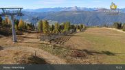 Archived webcam image showing Kreischberg Mountain: Top Station Orange Sixpack on 15 Oct 2026 at 15:09