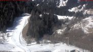 Archiviertes Webcam Bild: Brandnertal: Palüdbahn Talstation am 27.02.2026 um 10:22 Uhr