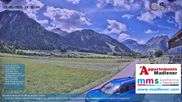 Archived webcam image showing Schoppernau lower valley on 21 May 2026 at 14:42