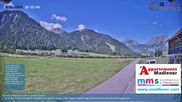 Archived webcam image showing Schoppernau lower valley on 28 May 2026 at 10:36