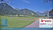Archived webcam image showing Schoppernau lower valley on 21 Jun 2026 at 10:16