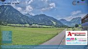 Archived webcam image showing Schoppernau lower valley on 21 Jun 2026 at 14:16