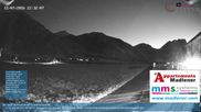 Archived webcam image showing Schoppernau lower valley on 12 Jul 2026 at 22:42