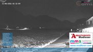 Archived webcam image showing Schoppernau lower valley on 11 Aug 2026 at 02:31