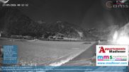 Archived webcam image showing Schoppernau lower valley on 27 Sep 2026 at 00:37