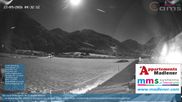 Archived webcam image showing Schoppernau lower valley on 27 Sep 2026 at 04:37