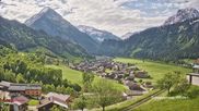 Archived webcam image showing Schoppernau on 13 May 2026 at 08:38