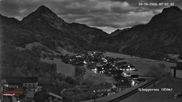 Archived webcam image showing Schoppernau on 10 Oct 2026 at 07:04