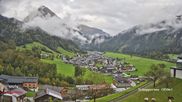 Archived webcam image showing Schoppernau on 10 Oct 2026 at 16:04