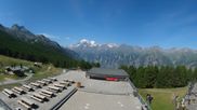 Archived webcam image showing Grächen: Hannigalp north on 12 Jul 2026 at 10:56