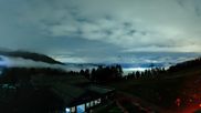 Archived webcam image showing Grächen: Hannigalp north on 9 Oct 2026 at 00:57