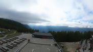 Archived webcam image showing Grächen: Hannigalp north on 9 Oct 2026 at 16:57
