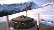 Archived webcam image showing Mountain restaurant "Berghof Golm" on 26 Feb 2026 at 06:35