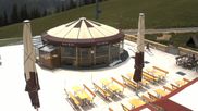 Archived webcam image showing Mountain restaurant "Berghof Golm" on 16 Jun 2026 at 12:05