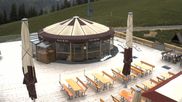 Archived webcam image showing Mountain restaurant "Berghof Golm" on 16 Jun 2026 at 14:05