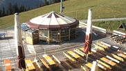 Archived webcam image showing Mountain restaurant "Berghof Golm" on 1 Aug 2026 at 08:51