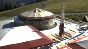 Archived webcam image showing Mountain restaurant "Berghof Golm" on 15 Sep 2026 at 16:21