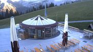 Archived webcam image showing Mountain restaurant "Berghof Golm" on 15 Sep 2026 at 18:21