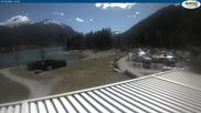 Archived webcam image showing Lake Achensee - Camping on 7 Apr 2026 at 14:39