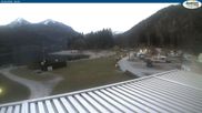 Archived webcam image showing Lake Achensee - Camping on 19 Apr 2026 at 06:37