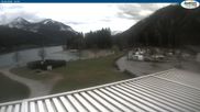 Archived webcam image showing Lake Achensee - Camping on 19 Apr 2026 at 12:37