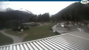 Archived webcam image showing Lake Achensee - Camping on 19 Apr 2026 at 18:30
