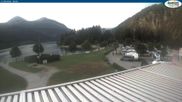 Archived webcam image showing Lake Achensee - Camping on 17 Aug 2026 at 08:17