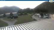 Archived webcam image showing Lake Achensee - Camping on 24 Aug 2026 at 08:40