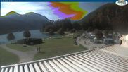 Archived webcam image showing Lake Achensee - Camping on 24 Aug 2026 at 10:40