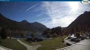 Archived webcam image showing Lake Achensee - Camping on 16 Oct 2026 at 14:39