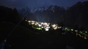 Archived webcam image showing Grächen village on 4 May 2026 at 00:34