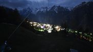 Archived webcam image showing Grächen village on 4 May 2026 at 02:34