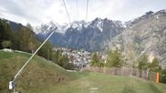 Archived webcam image showing Grächen village on 4 May 2026 at 08:34