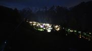 Archived webcam image showing Grächen village on 10 May 2026 at 04:48