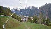 Archived webcam image showing Grächen village on 10 May 2026 at 07:48