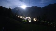 Archived webcam image showing Grächen village on 28 May 2026 at 02:17