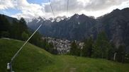 Archived webcam image showing Grächen village on 6 Jun 2026 at 18:54