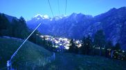 Archived webcam image showing Grächen village on 18 Jun 2026 at 04:37