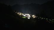 Archived webcam image showing Grächen village on 13 Sep 2026 at 00:47