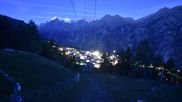 Archived webcam image showing Grächen village on 20 Sep 2026 at 06:58
