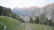 Archived webcam image showing Grächen village on 20 Sep 2026 at 07:58