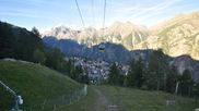 Archived webcam image showing Grächen village on 20 Sep 2026 at 08:58