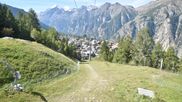 Archived webcam image showing Grächen village on 20 Sep 2026 at 12:58