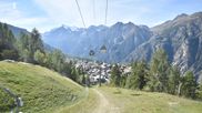 Archived webcam image showing Grächen village on 20 Sep 2026 at 14:58