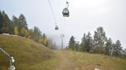 Archived webcam image showing Grächen village on 9 Oct 2026 at 08:55