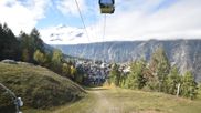 Archived webcam image showing Grächen village on 9 Oct 2026 at 12:55